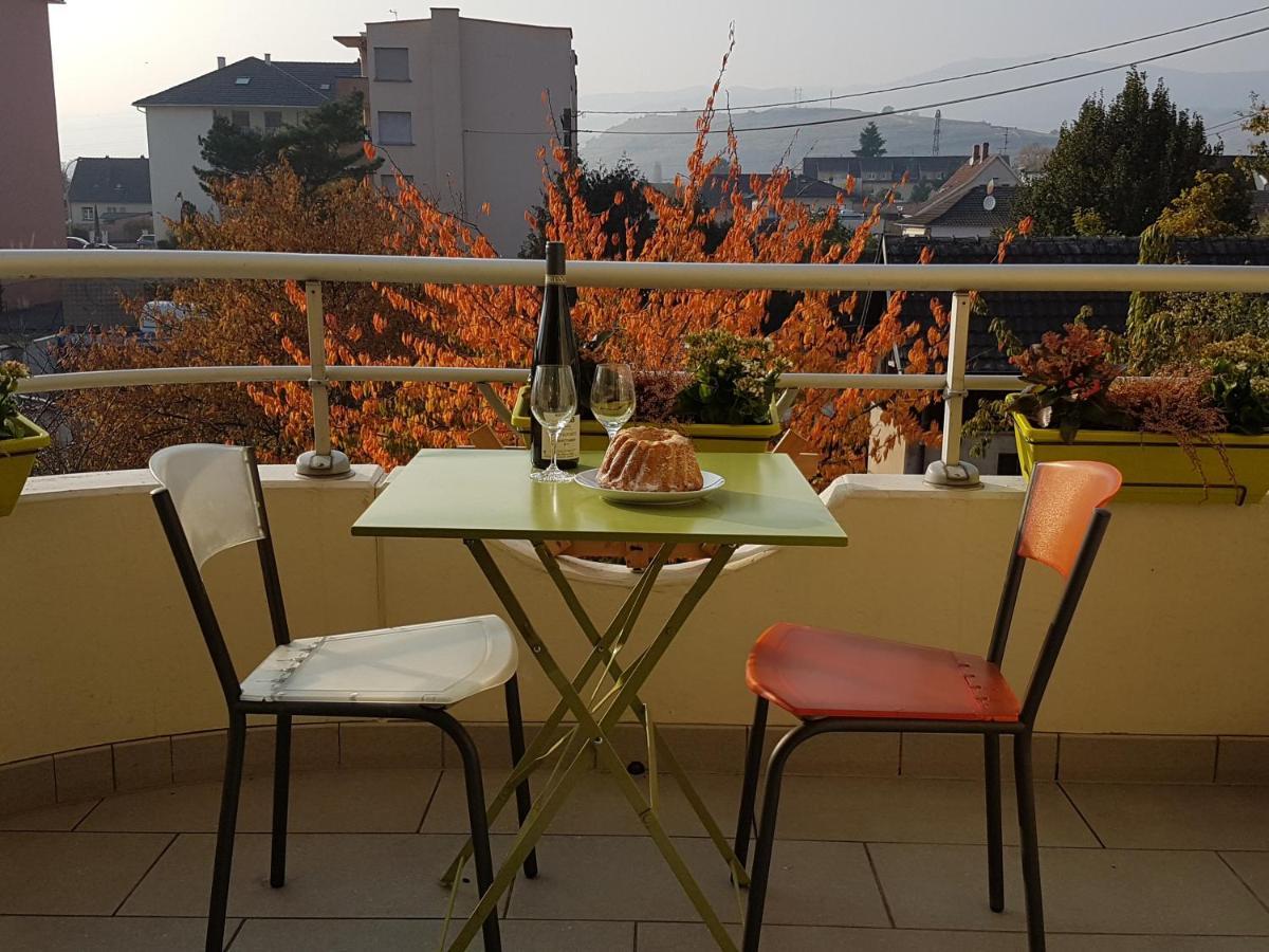 L'Etoile Appartement Ingersheim Buitenkant foto